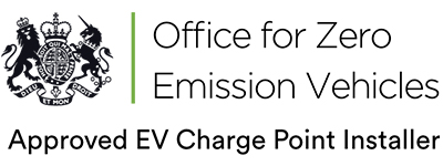 OZEV Approved EV charge point installer logo